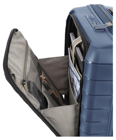 Travelite Mooby 4w Trolley S Frontpocket blue