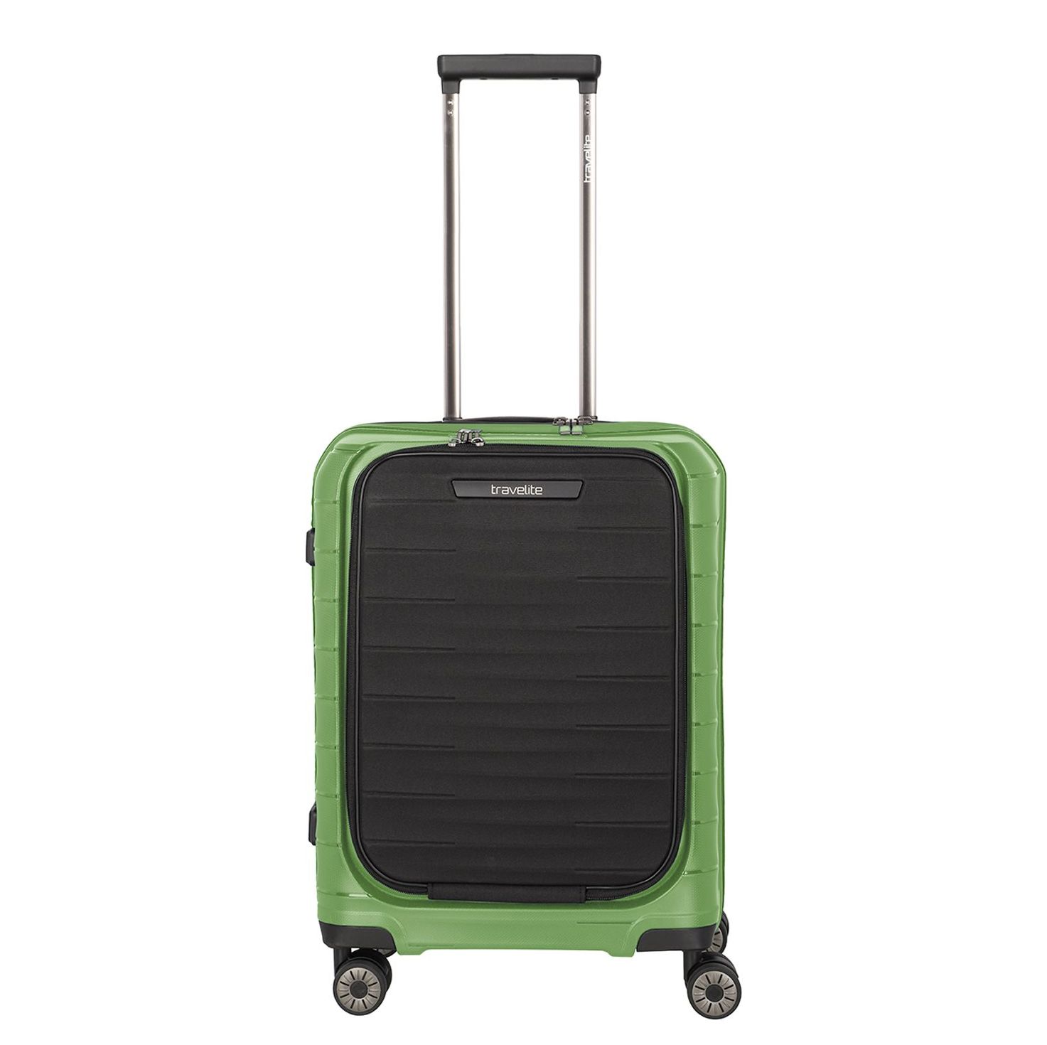 Travelite Mooby 4w Trolley S Frontpocket green
