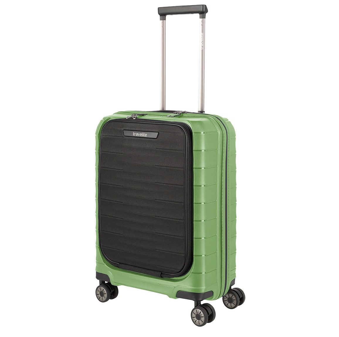 Travelite Mooby 4w Trolley S Frontpocket green