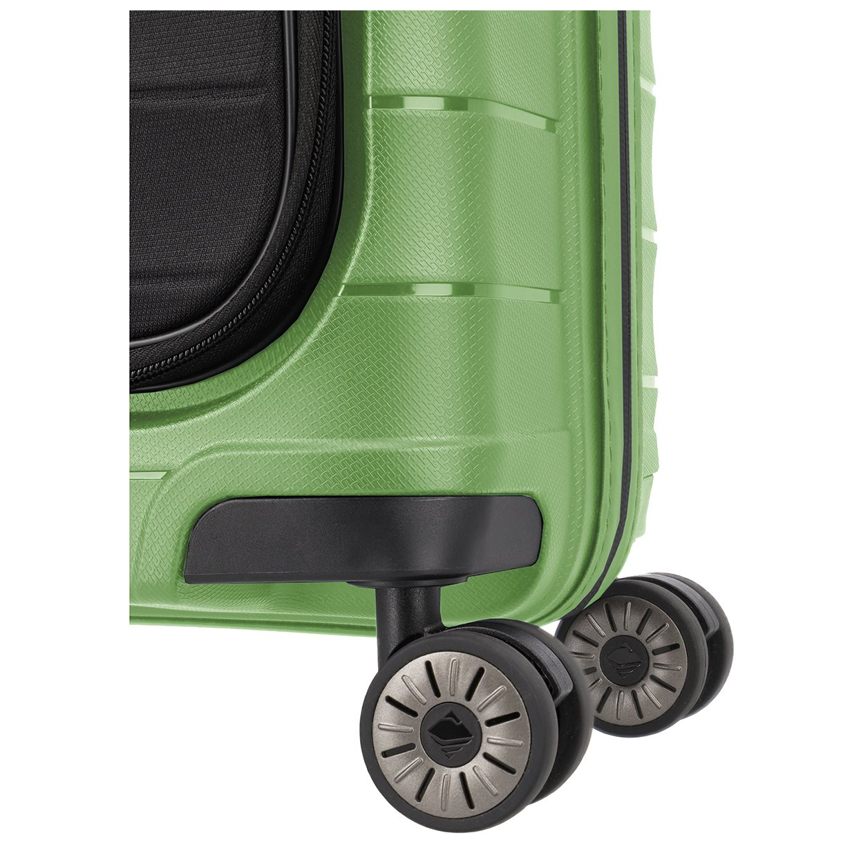 Travelite Mooby 4w Trolley S Frontpocket green