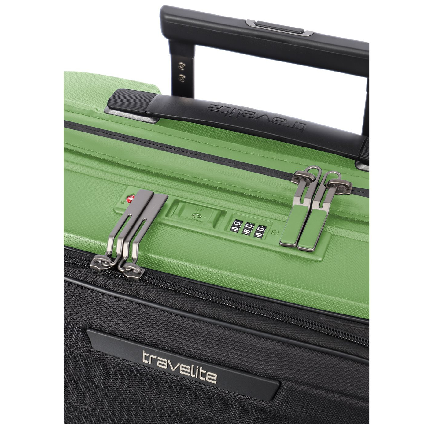Travelite Mooby 4w Trolley S Frontpocket green