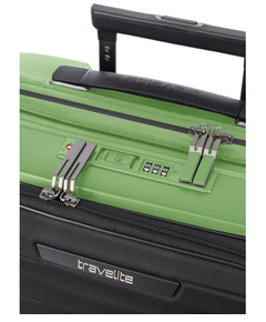 Travelite Mooby 4w Trolley S Frontpocket green