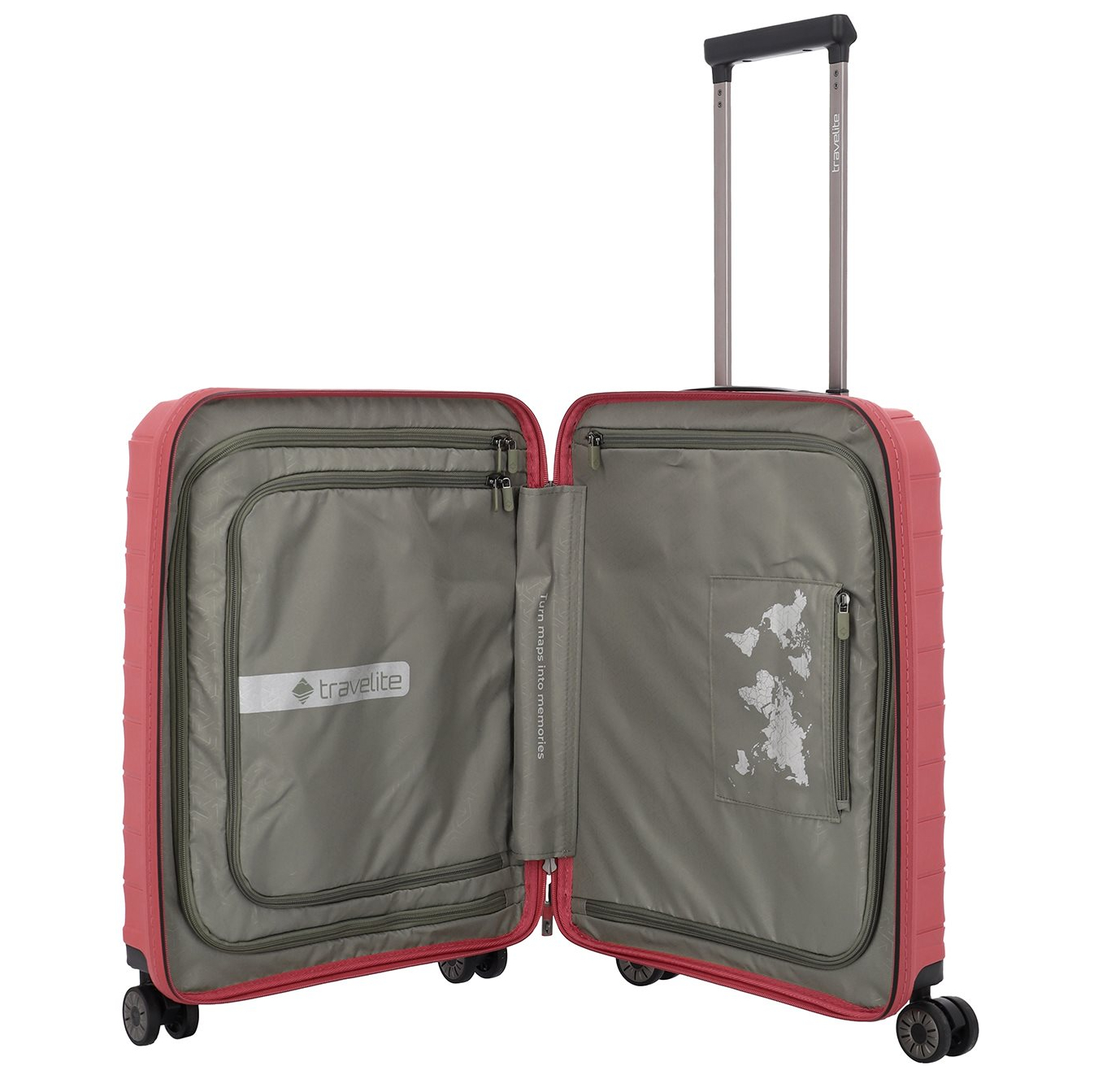 Travelite Mooby 4w Trolley S red