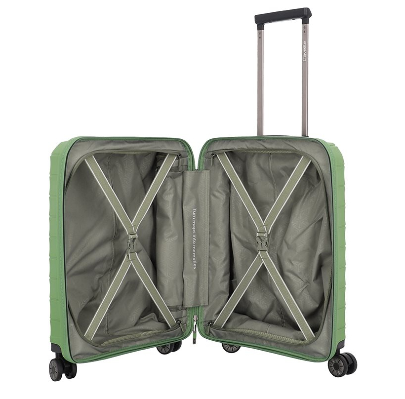 Travelite Mooby 4w Trolley S green