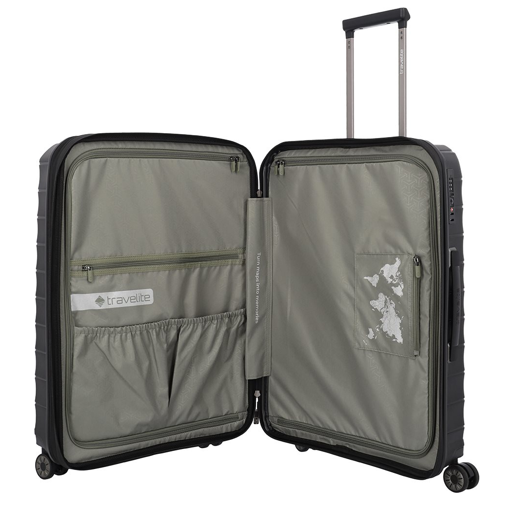Travelite Mooby 4w Trolley M black