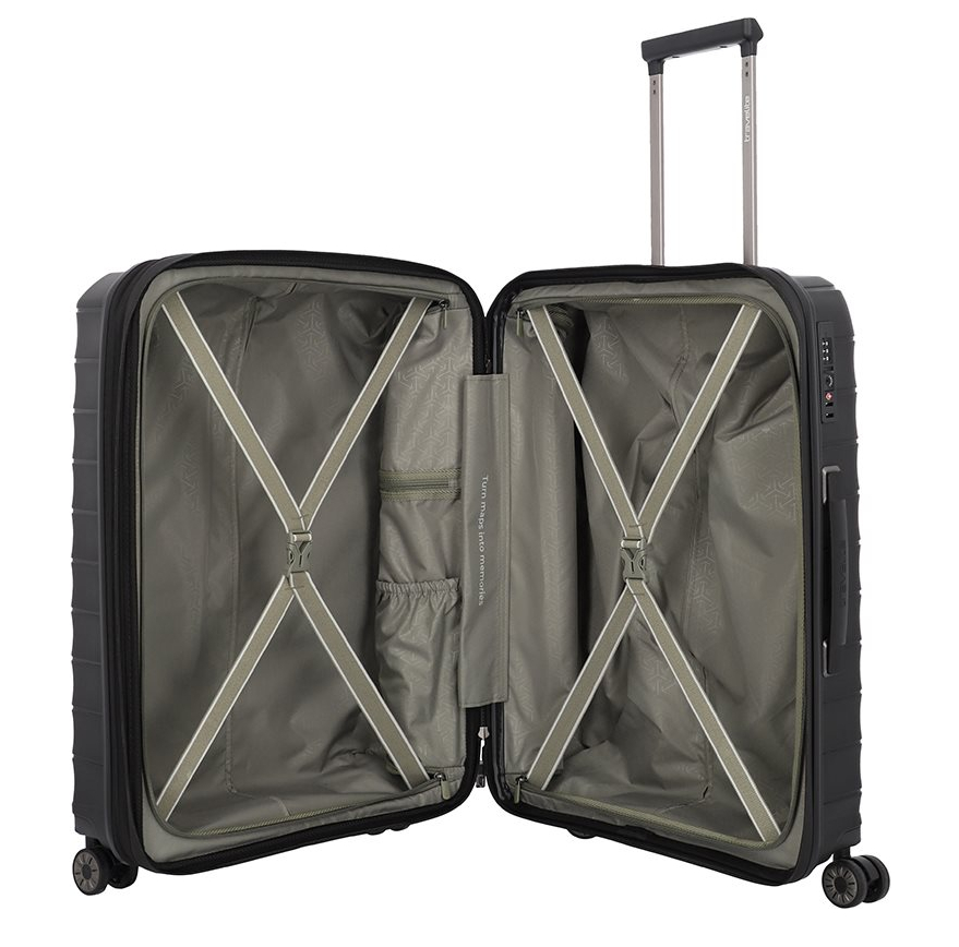 Travelite Mooby 4w Trolley M black