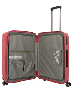Travelite Mooby 4w Trolley M red