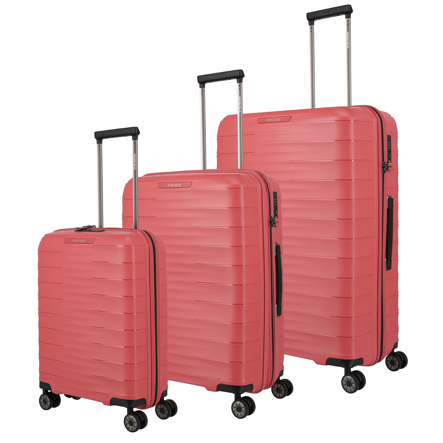 Travelite Mooby 4w Trolley M red