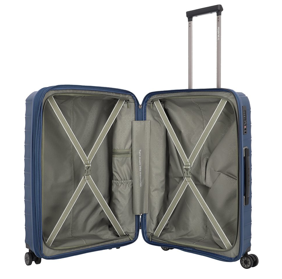 Travelite Mooby 4w Trolley M blue
