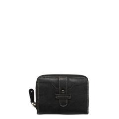 dR Amsterdam Waxi Damesportemonnee black