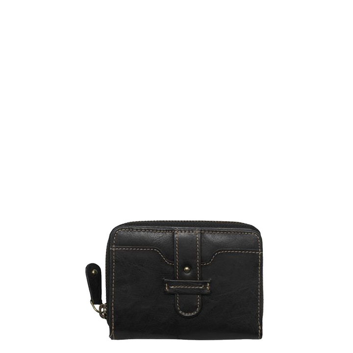 dR Amsterdam Waxi Damesportemonnee black
