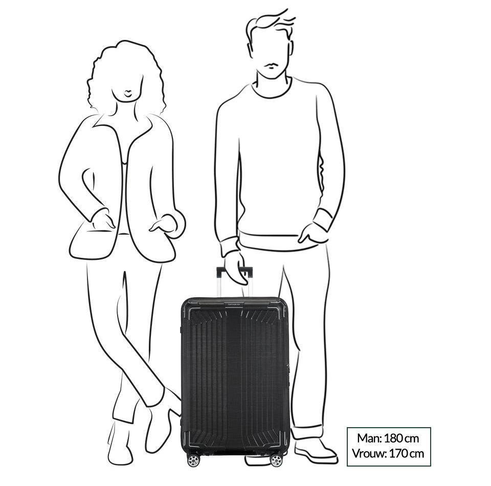 Samsonite Lite-Box Spinner 69 deep blue