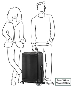 Samsonite Lite-Box Spinner 75 deep blue