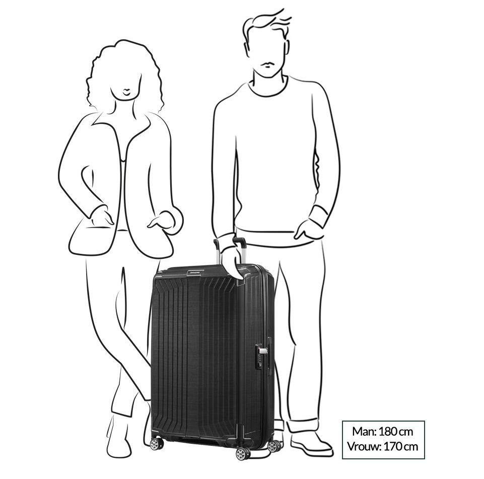 Samsonite Lite-Box Spinner 81 black