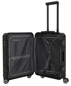 Travelite Next 2.0 Aluminium 4w Trolley S black matt