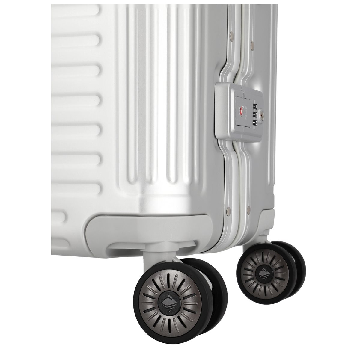 Travelite Next 2.0 Aluminium 4w Trolley S silver
