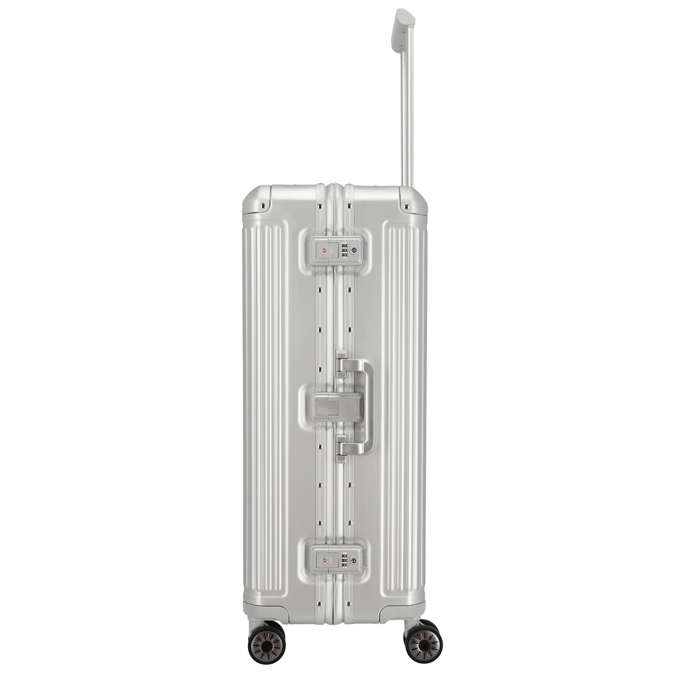 Travelite Next 2.0 Aluminium 4w Trolley L silver