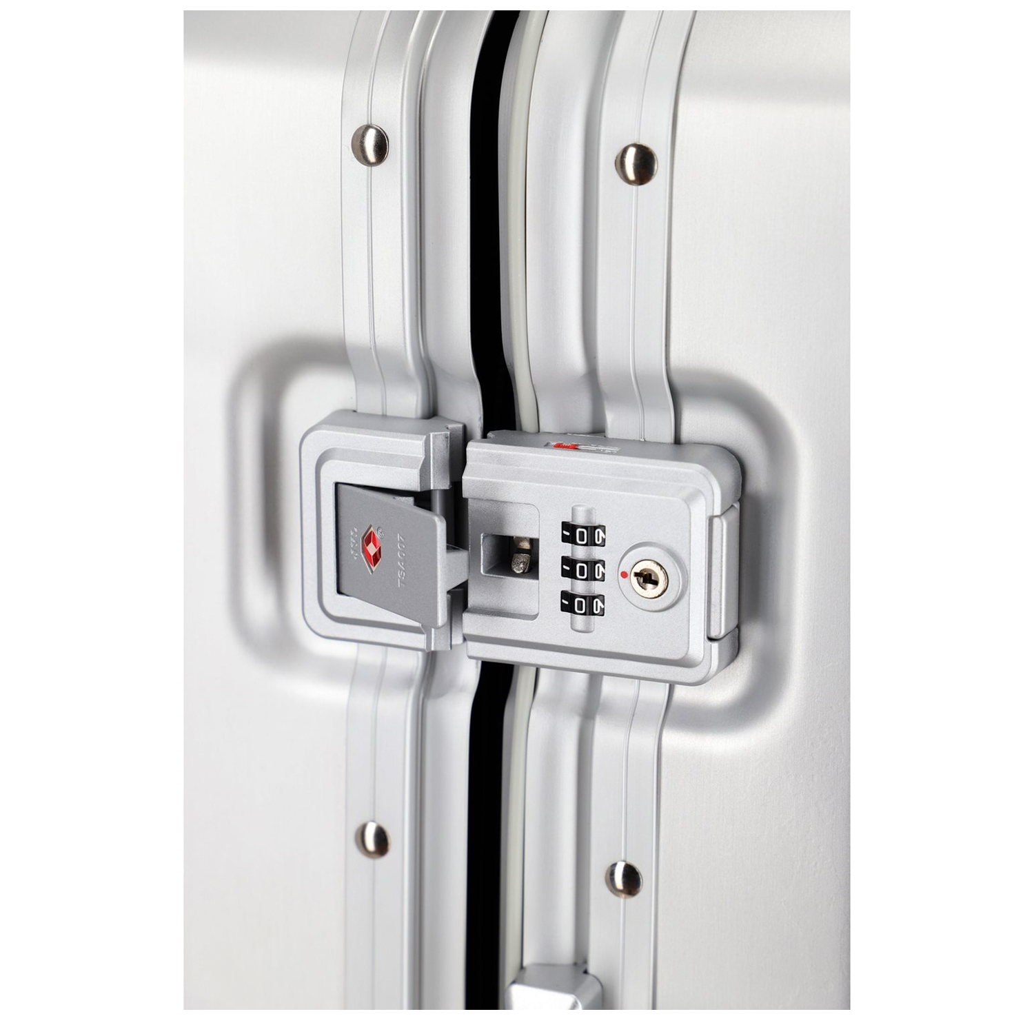 Travelite Next 2.0 Aluminium 4w Trolley L silver