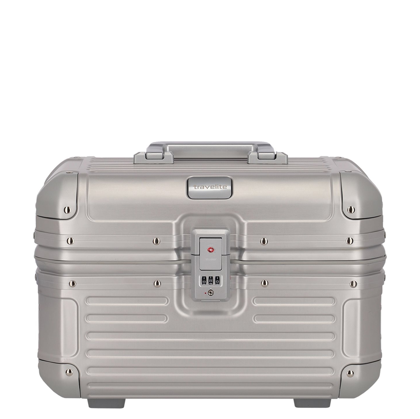 Travelite Next Aluminium Beautycase silver