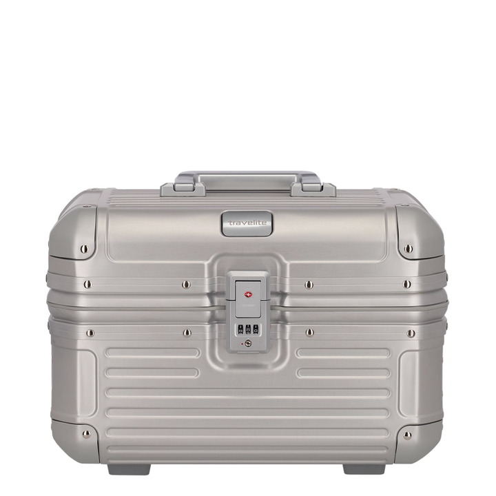 Travelite Next Aluminium Beautycase silver