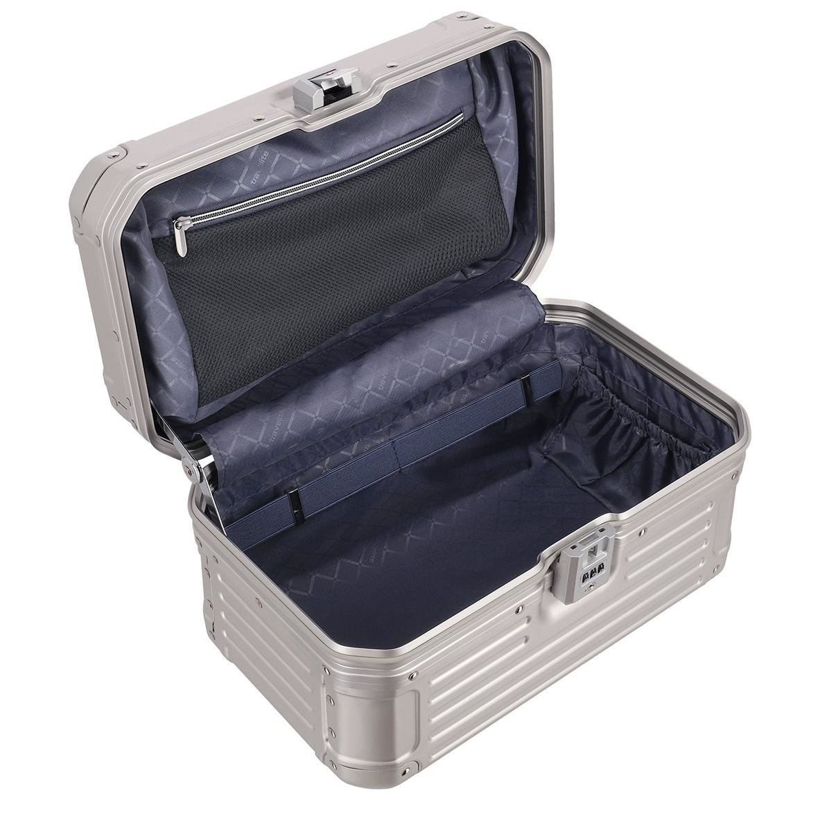 Travelite Next Aluminium Beautycase silver