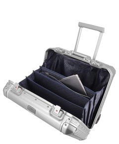 Travelite Next Aluminium Business Wheeler silver