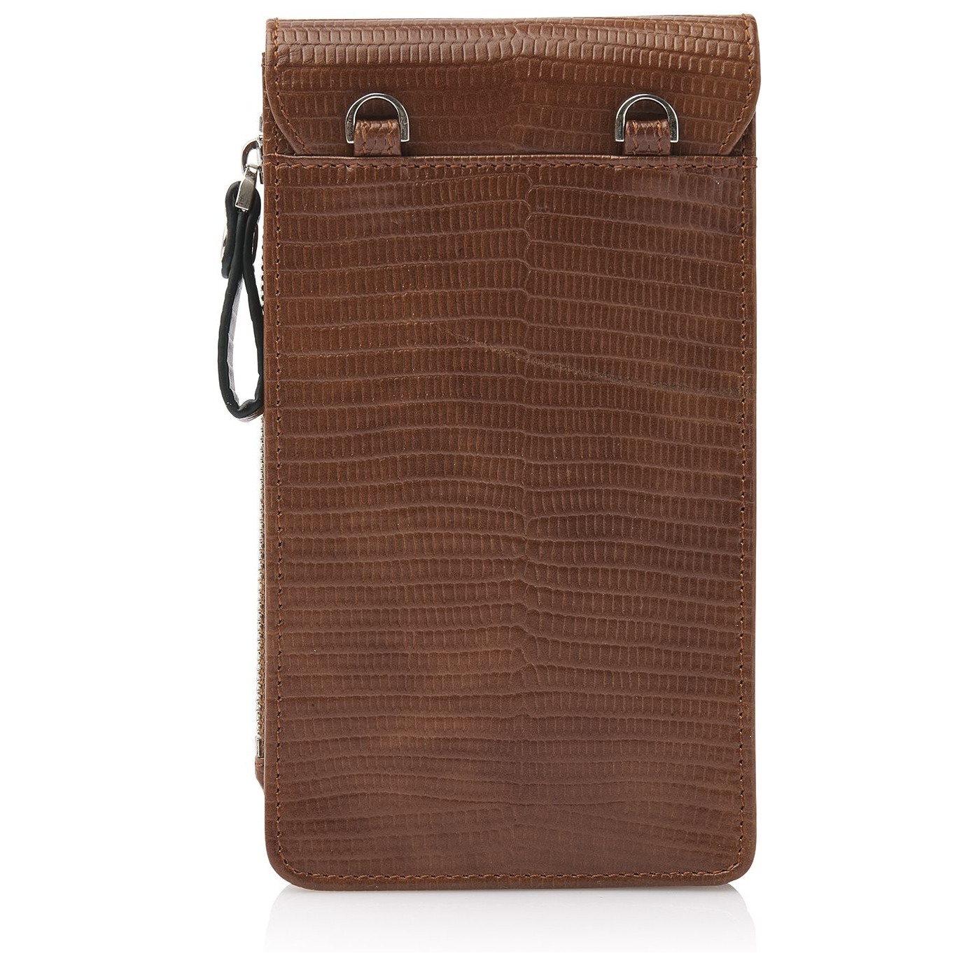Castelijn & Beerens Giftbox Crossbody Phone Bag cognac