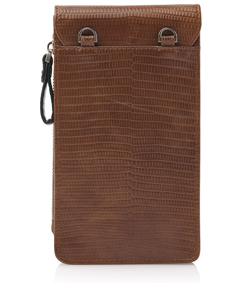 Castelijn & Beerens Giftbox Crossbody Phone Bag cognac
