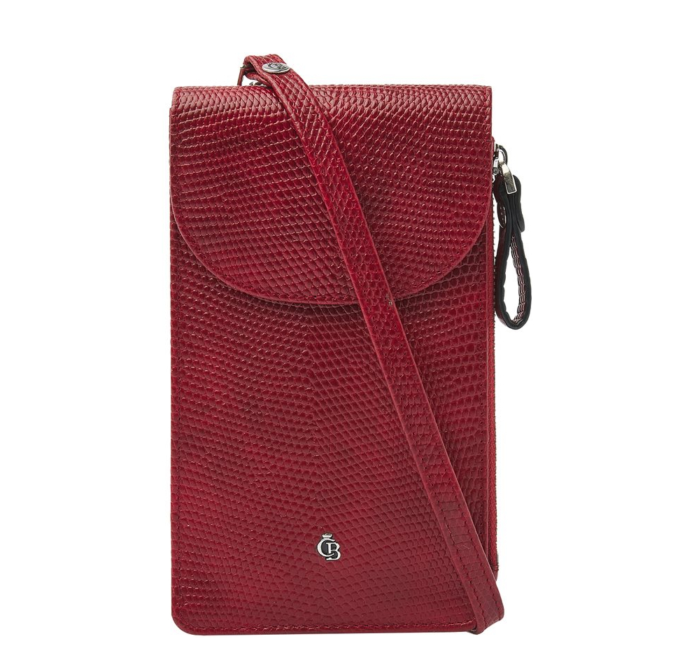 Castelijn & Beerens Giftbox Crossbody Phone Bag rood
