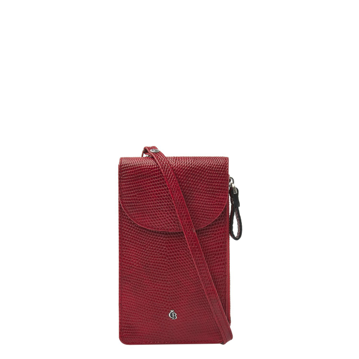 Castelijn & Beerens Giftbox Crossbody Phone Bag rot