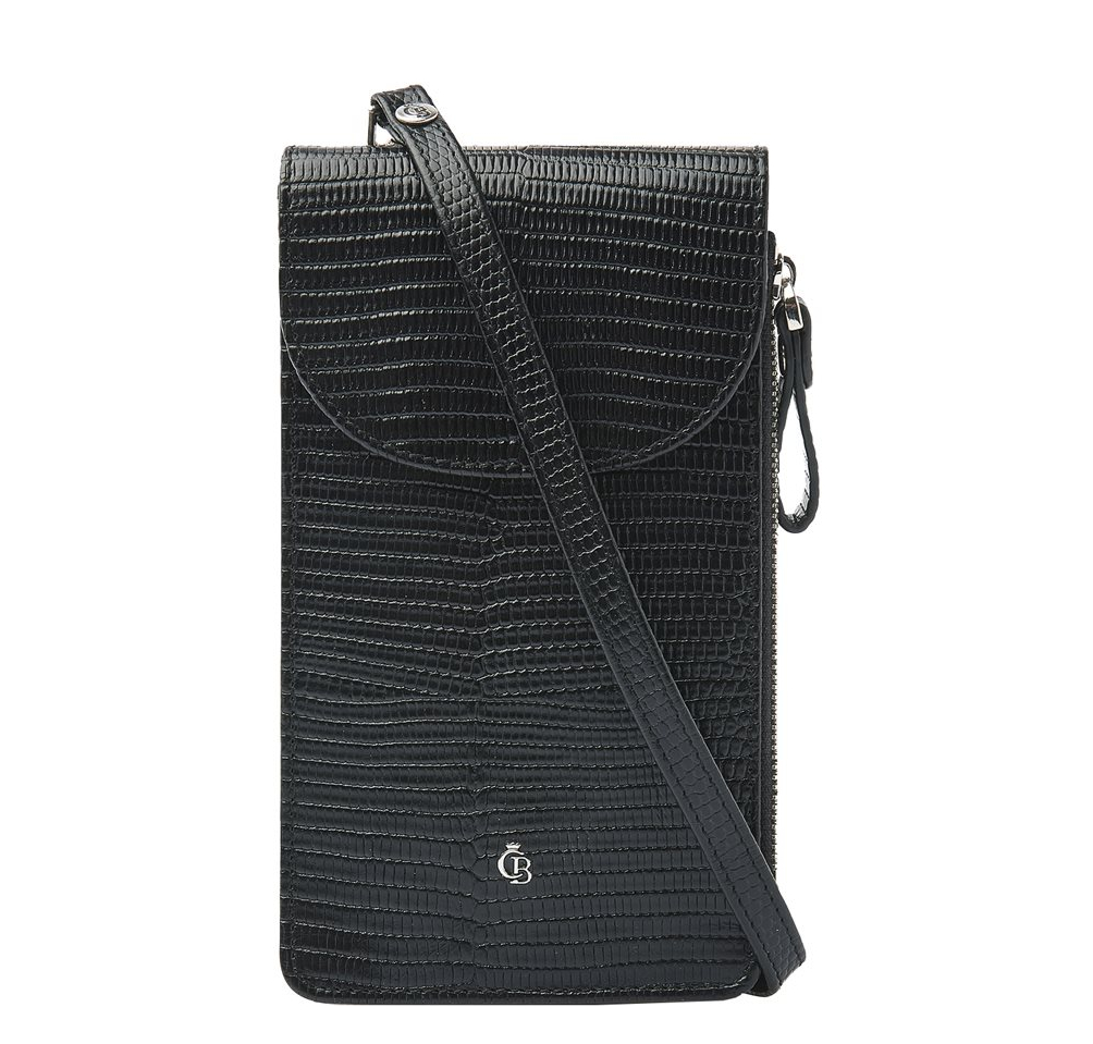 Castelijn & Beerens Giftbox Crossbody Phone Bag zwart