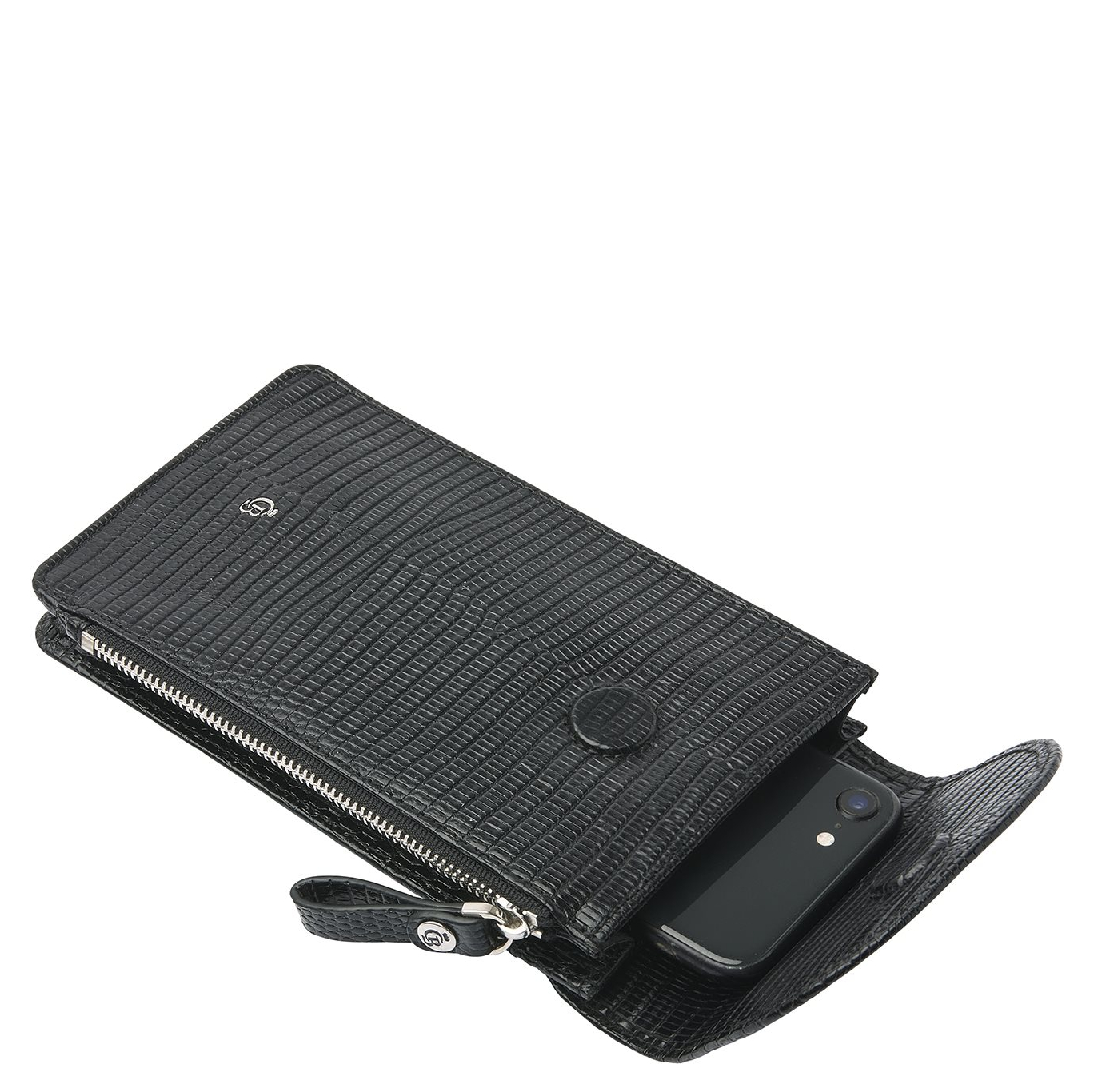 Castelijn & Beerens Giftbox Crossbody Phone Bag zwart