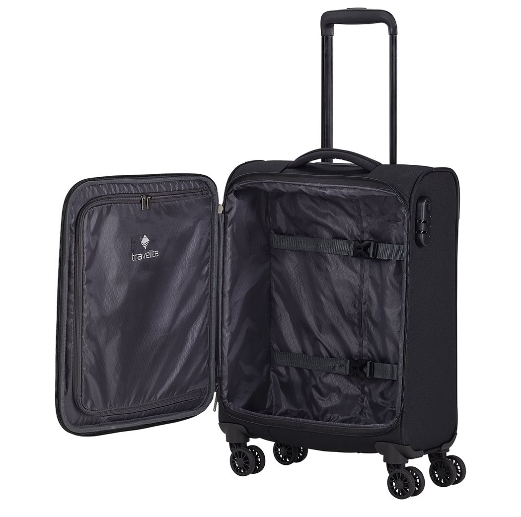 Travelite Chios 4 Wiel Trolley S black