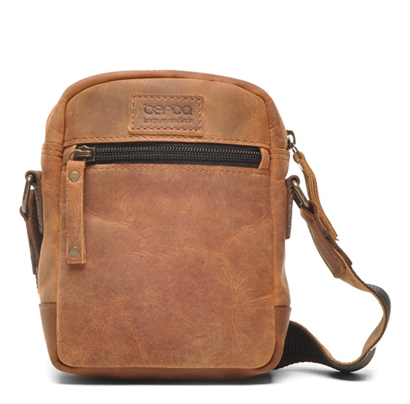 Berba Volte Crossbody coffee