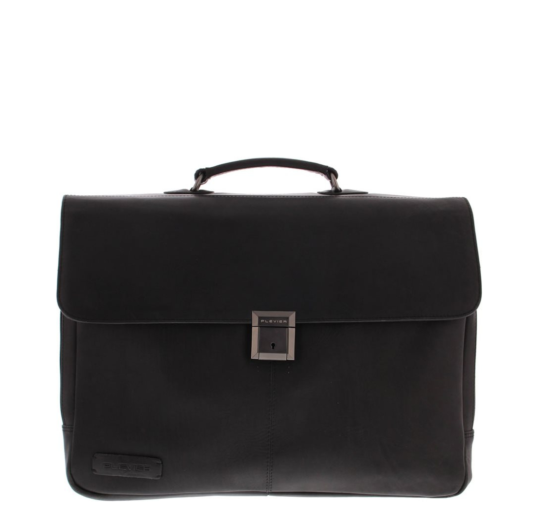 Plevier Navigator Decca Aktetas 2 vaks 17.3" zwart