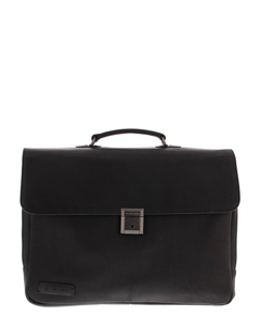 Plevier Navigator Decca Aktetas 2 vaks 17.3" zwart