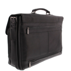 Plevier Navigator Decca Aktetas 2 vaks 17.3" zwart