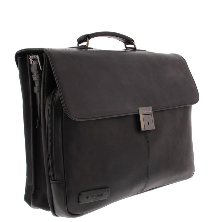 Plevier Navigator Decca Aktetas 2 vaks 17.3" zwart