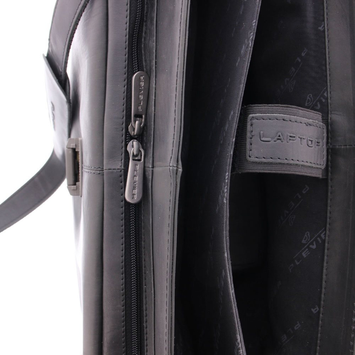 Plevier Navigator Decca Aktetas 2 vaks 17.3" zwart