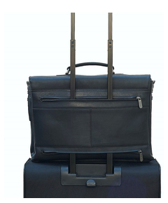Plevier Navigator Decca Aktetas 2 vaks 17.3" zwart