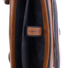 Plevier Navigator Decca Aktetas 2 vaks 17.3" bruin