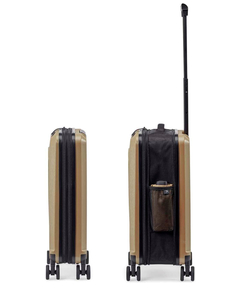Senz Foldaway Carry On Trolley 55 champagne brown