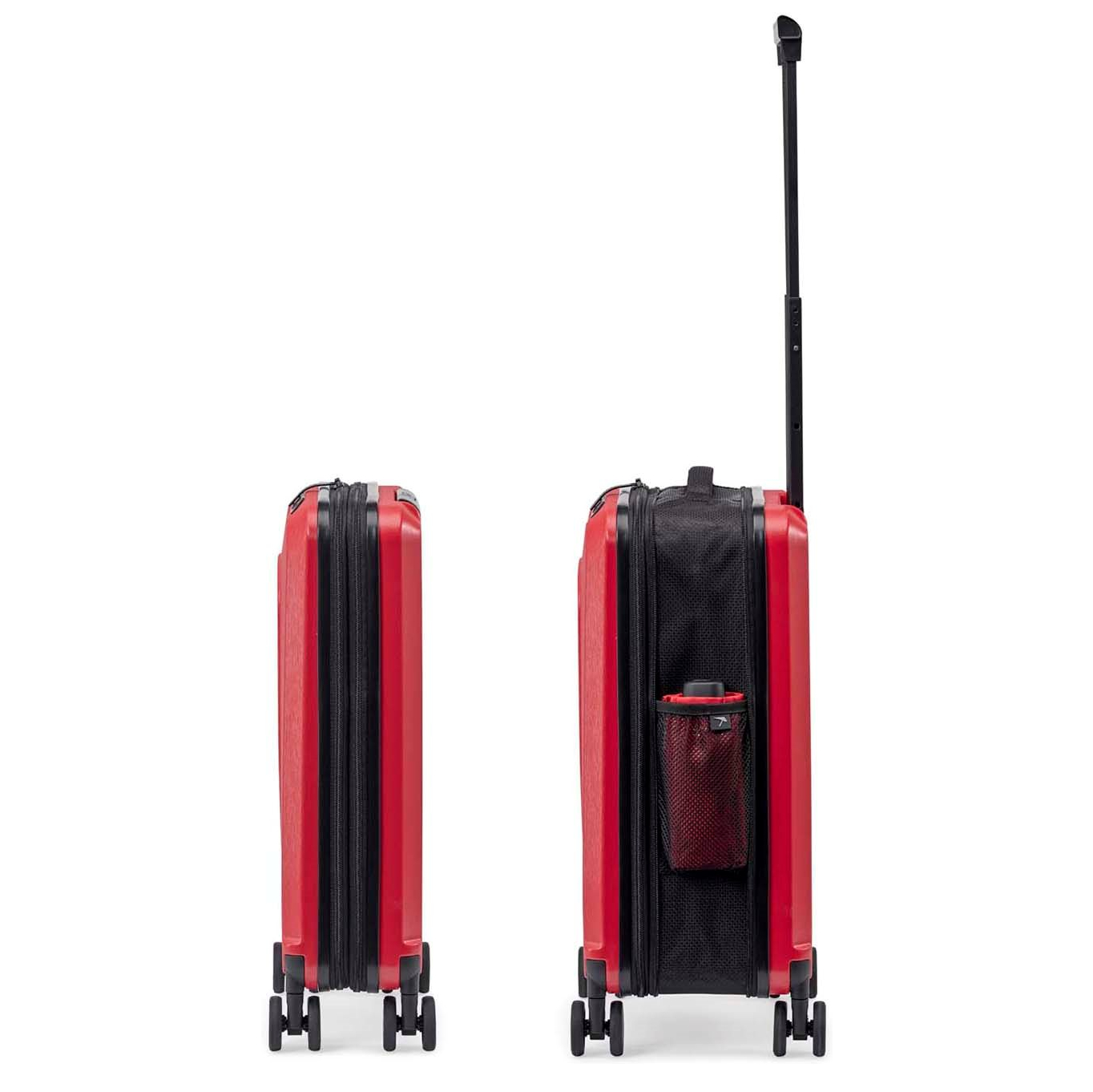 Senz Foldaway Carry On Trolley 55 passion red