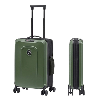 Senz Foldaway Carry On Trolley 55 dark forest