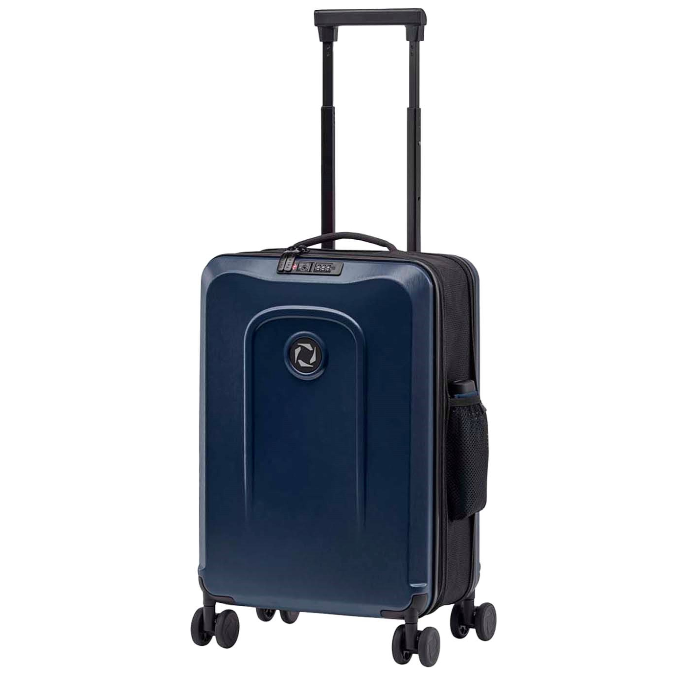 Senz Foldaway Carry On Trolley 55 midnight blue