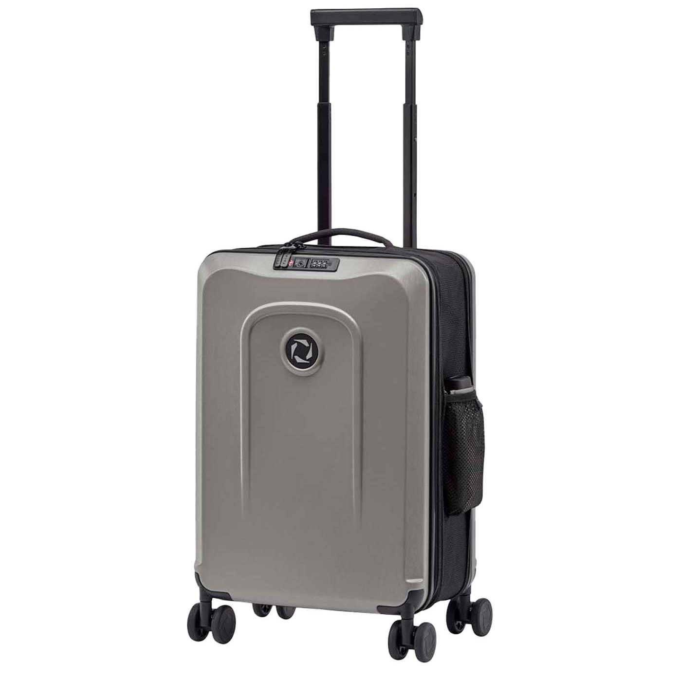 Senz Foldaway Carry On Trolley 55 silk grey