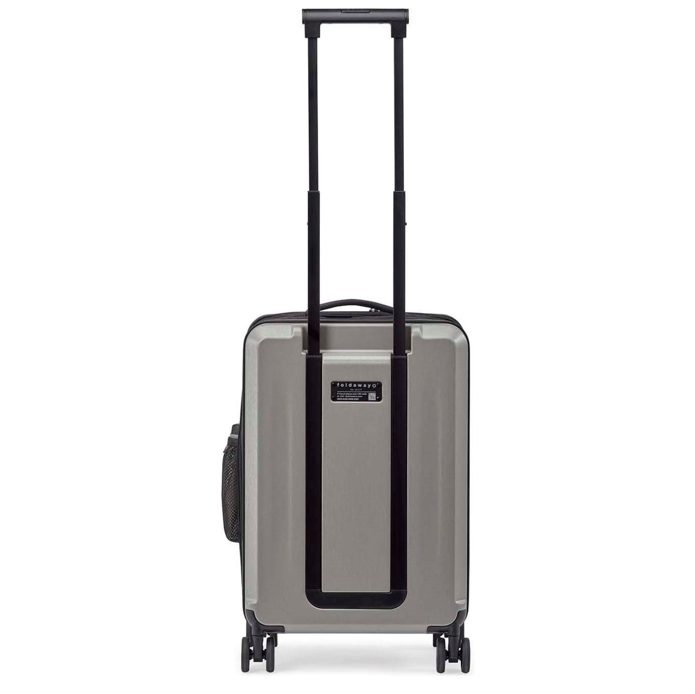 Senz Foldaway Carry On Trolley 55 silk grey