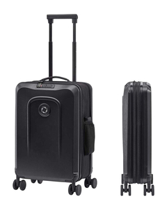 Senz Foldaway Carry On Trolley 55 pure black