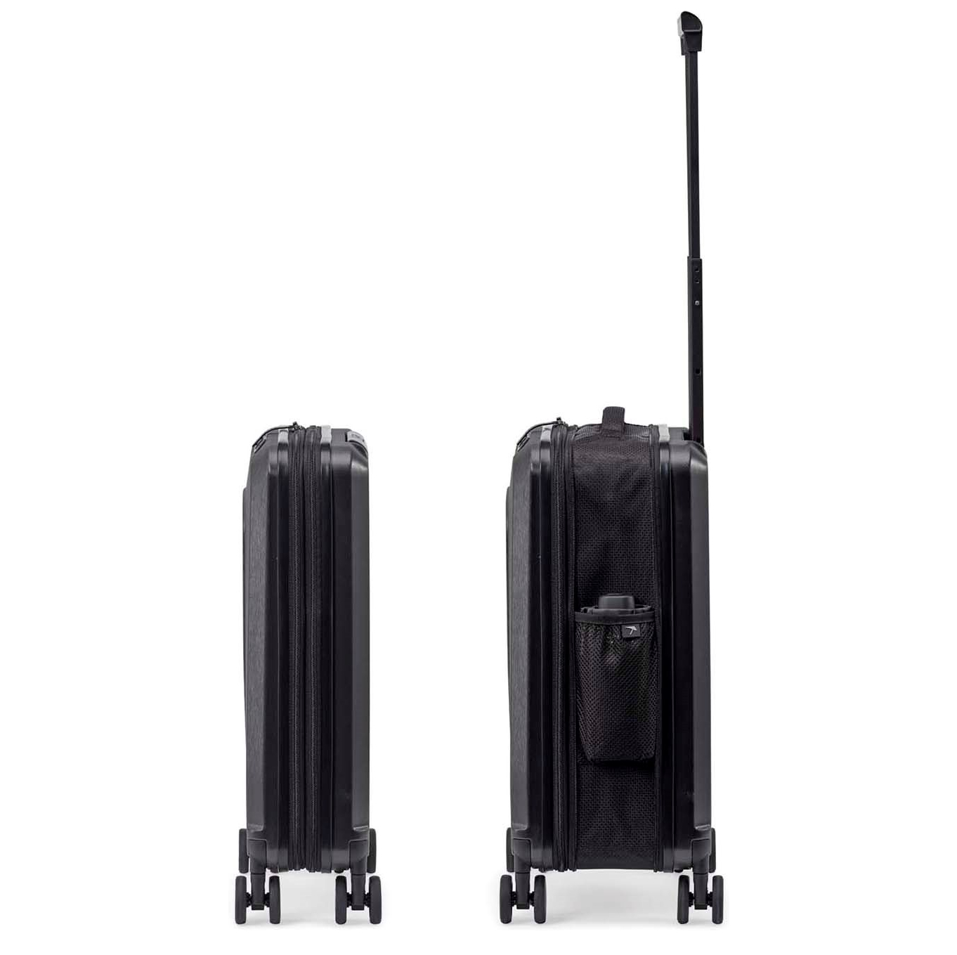 Senz Foldaway Carry On Trolley 55 pure black