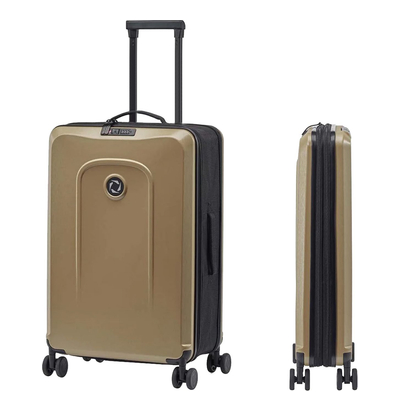Senz Foldaway Check-In Trolley Medium champagne brown